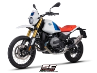 BMW R 12 G/S with SC-Project Rally Raid titanium exhaust, 3/4 front view